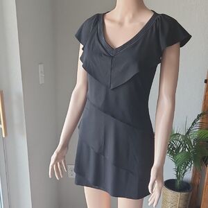 White House Black Market Black Mini Dress